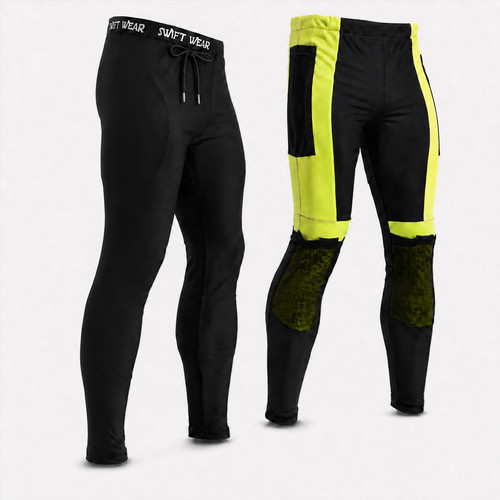 Motorbike leggings made - motorbike, with