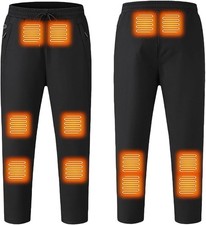 Heated Trousers Thermal Unisex